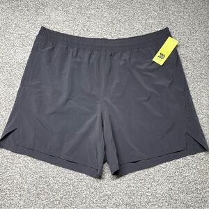 NEW NWT Men’s All In Motion Gray Active Light Unlined Run Shorts 7” Size XXL (2)